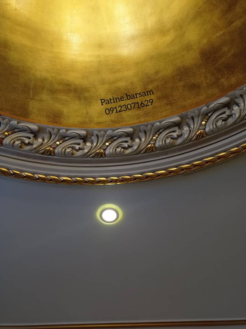 پتینه ورق طلا