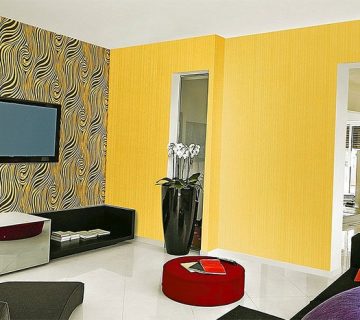 نقاشی مدرن ساختمان و پتینه کاری